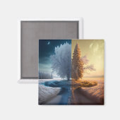 One day in winter マグネット (正面/裏面)