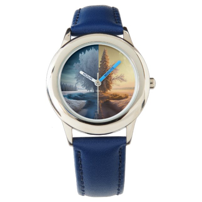 One day in winter 腕時計 (正面)