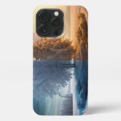 One day in winter iPhoneケース (裏面)