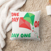 One Day or Day One – やる気  クッション (ブランケット)