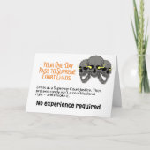 One-Day Pass to Supreme Court Chaos Halloween カード (正面)