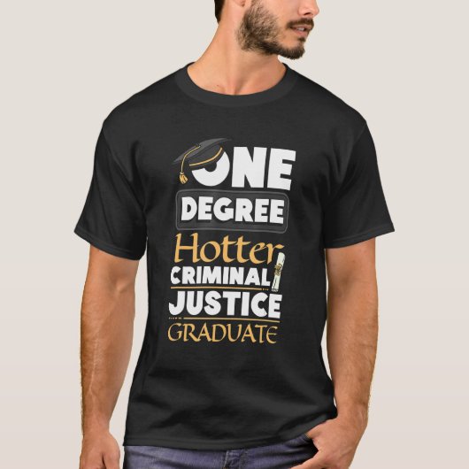 One Degree Criminal Justiceフューチャーポリス Tシャツ (正面)