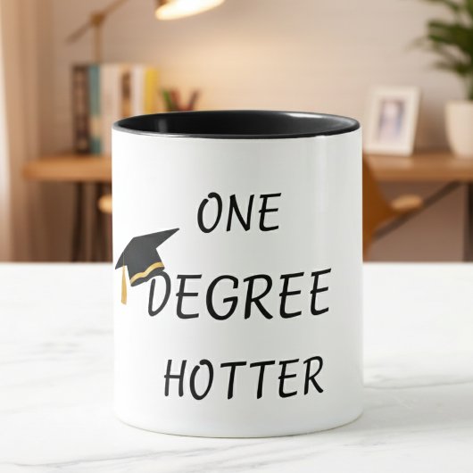“One Degree Hotter Funny Coffee Mug” マグカップ