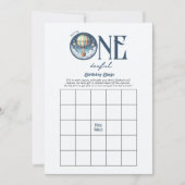 One-derful Birthday Bingo Game 招待状 (正面)