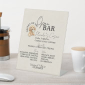 One Dog Wedding Signature Drink Open Bar 台座サイン (インサイチュ)