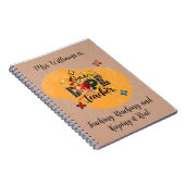 One Dope Teacher Custom Journal ノートブック (右側)