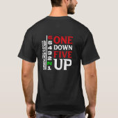 ONE DOWN FIVE UP Tシャツ (裏面)