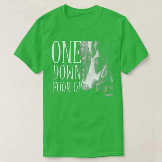 One Down Four Up 1 Tシャツ (デザイン正面)