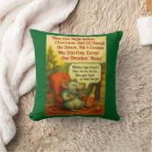 One Drunken' Mouse – Christmas Card Chaos クッション (ブランケット)