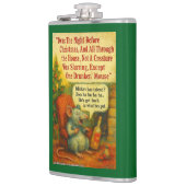 One Drunken' Mouse – Christmas Card Chaos フラスク (左)