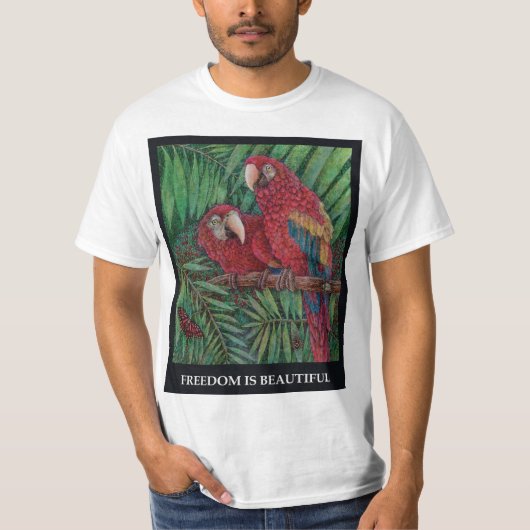 One Earth Conservation Men's T-shirt Tシャツ (正面)