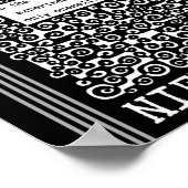 One Experiences only Self引用文(ニーチェ) ポスター (角)