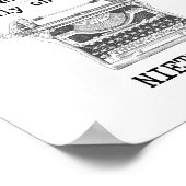 One Experiences only Self引用文(ニーチェ) ポスター (角)