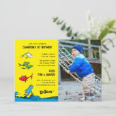 One Fish Two Fish – キッズフォト誕生日 招待状 (スタンド正面)