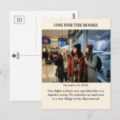 One for the Books Custom Photo Postcard ポストカード (正面/裏面)
