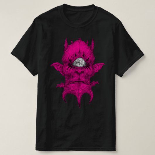 one god, one vision - magenta tシャツ (デザイン正面)