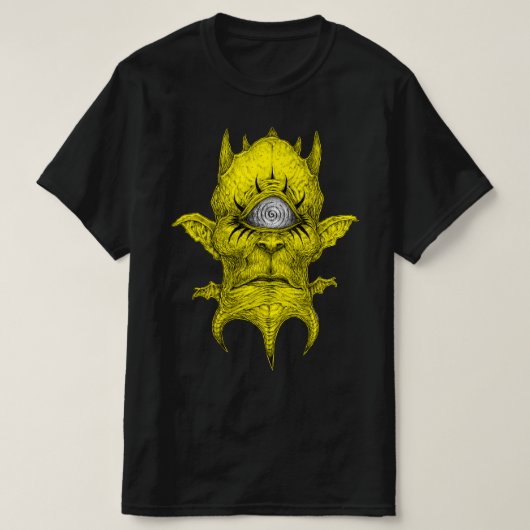 one god, one vision - yellow tシャツ (デザイン正面)