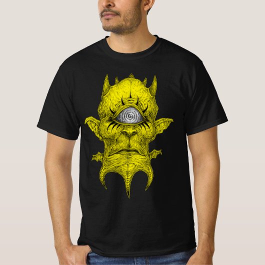 one god, one vision - yellow tシャツ (正面)