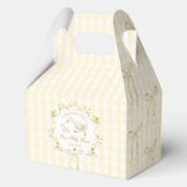 One Goose Gender neutral Wildflower 1st Birthday フェイバーボックス (裏面)