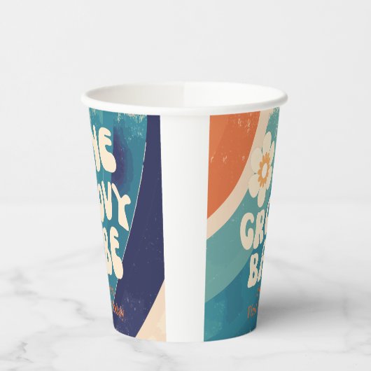 ONE Groovy Babe 1st誕生日Groovy One 紙コップ (左)