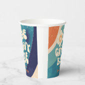 ONE Groovy Babe 1st誕生日Groovy One 紙コップ (右)