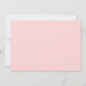 One Groovy Girlレトロレインボー1stバースデーフォト 招待状 (裏面)