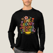One groovy preschool teacher トライブレンドＴシャツ (正面)