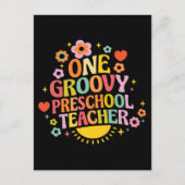 One groovy preschool teacher ポストカード (正面)