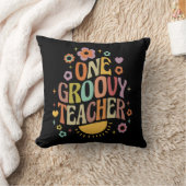 One groovy teacher クッション (ブランケット)
