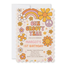 One Groovy Year 1番目の誕生日パーティー