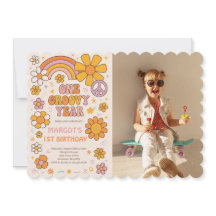 One Groovy Year 1st誕生日パーティー写真