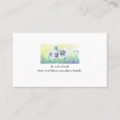 One Hail Mary 名刺 (裏面)