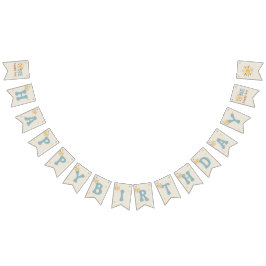 One Happy Boyバナー バンティングフラッグ