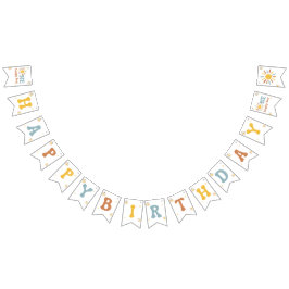 One Happy Boy Banner バンティングフラッグ