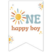 One Happy Boy Banner バンティングフラッグ (第1の旗)