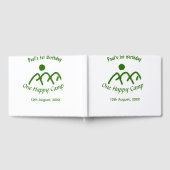 One happy camp green mountain sun 1st birthday  ゲストブック (全面)