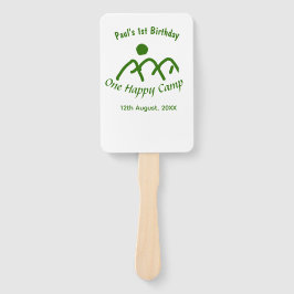 One happy camp green mountain sun 1st birthday  ハンドファン