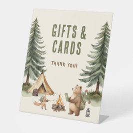 One Happy Camper 1st Birthday Gifts Cards Sign 台座サイン