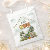 One Happy Camper First Birthday  フェイバーバッグ (クリップ留めされた状態)