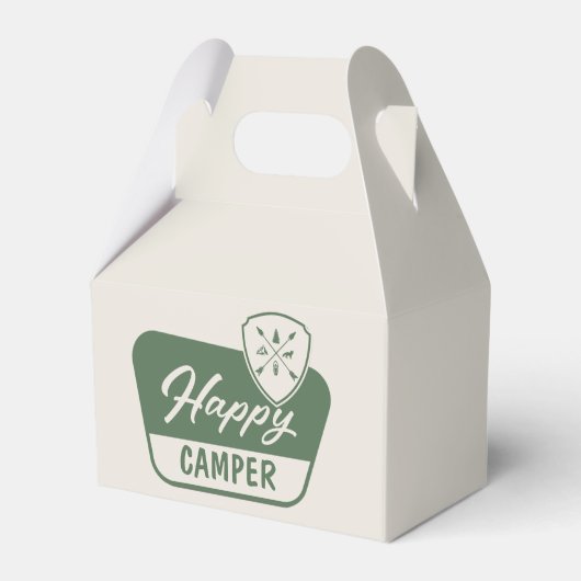 ONE happy camper, One First Birthday, ウッドランド フェイバーボックス (正面サイド)