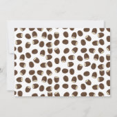 One Happy Coconut 1st Summer Birthday Photo 招待状 (裏面)