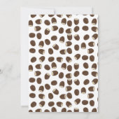 One Happy Coconut Invite 1st Summer Birthday 招待状 (裏面)