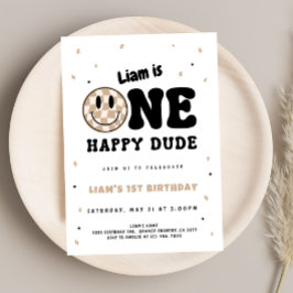 One Happy Dude 招待状