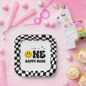 ONE Happy Dude 1st誕生日パーティー紙プレート ペーパープレート (パーティー)