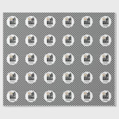 One Happy Dude 1st Birthday ラッピングペーパー (フラット)