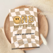 ONE HAPPY DUDE BIRTHDAY 招待状