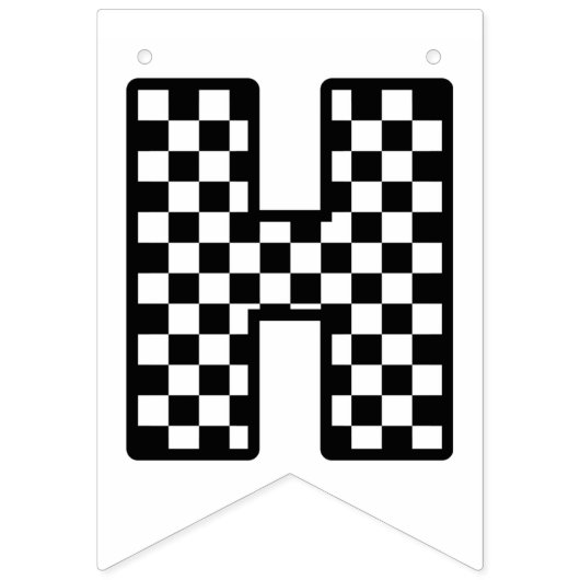 ONE Happy Dude Birthday Banner バンティングフラッグ (第2の旗)