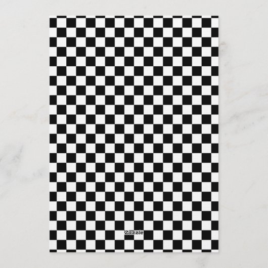 One Happy Dude Boy First Birthday Party 招待状 (裏面)