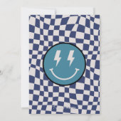 One Happy Dude Boy's Birthday Partyへの招待 招待状 (裏面)