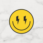 One Happy Dude Boy's Retro 1st Birthday コンフェッティ (スモール正面)